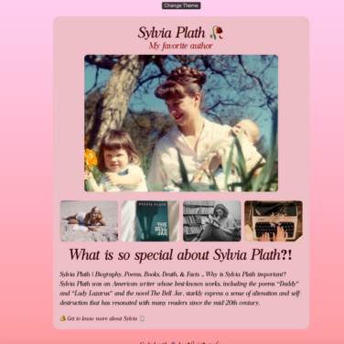 sylvia plath app